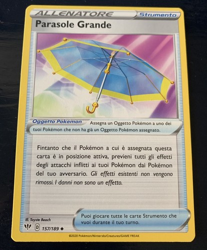 Carta pokemon fiamme oscure - carta,