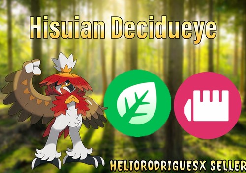 Hisuian decidueye pokemon - hisuian,