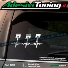 Adesivo Pistoni Cardio - Sticker Decal