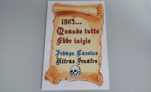 Adesivo ultras cassino venafro - ultras,