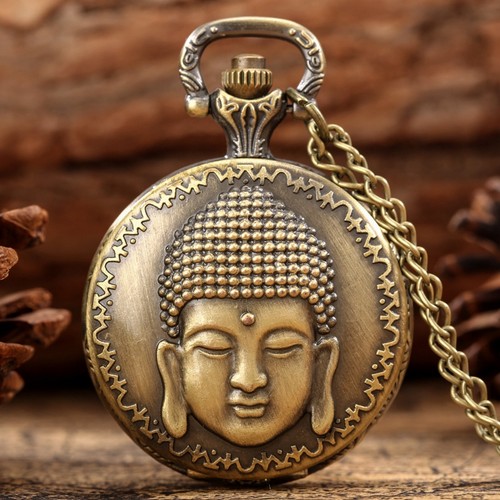 Orologio tasca retrò testa - orologio,
