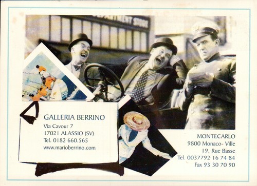 Cartolina mario berrino - ", "