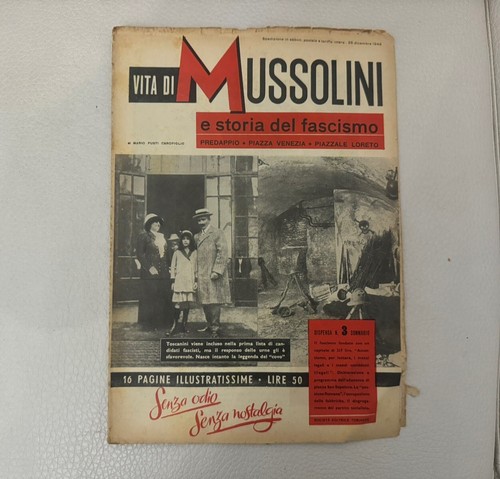Vita mussolini storia del - e,