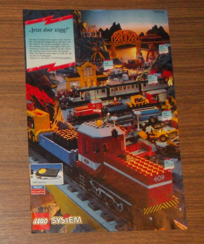 Rara pubblicità lego trains - rara,