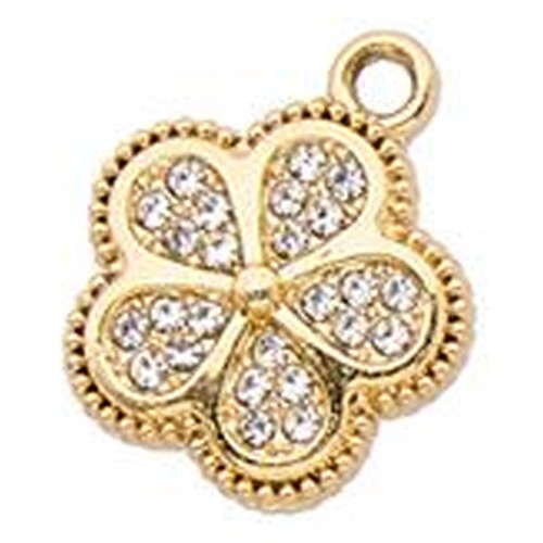 Applicazione fiore gold - pz,