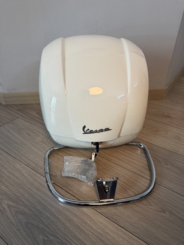 Vespa bauletto bianco - vespa,