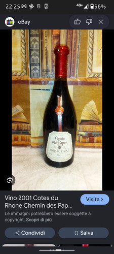 Vino 2001 cotes rhone - 2001,