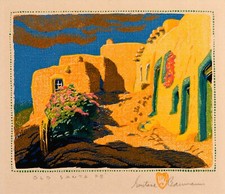 Gustave Baumann: Old Santa Fe