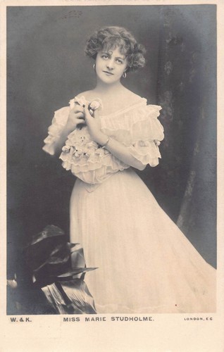 Postcard edwardian actress - -,