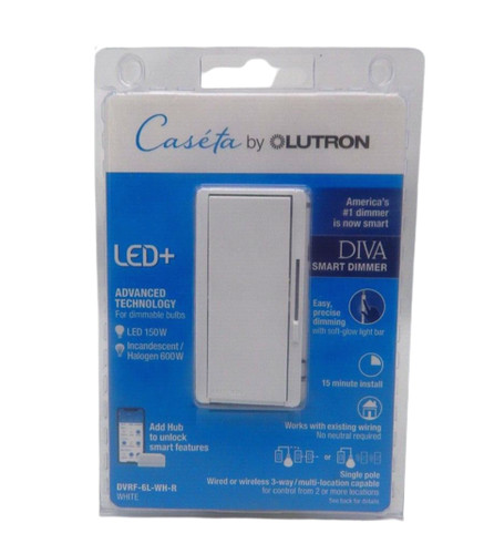 Lutron diva caseta smart led - diva,