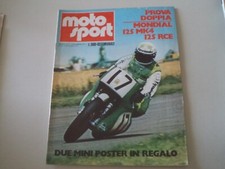 MOTOSPORT 24/1973 PROVA MOTO MONDIAL 125 RADIAL MK4 e 125 RCE
