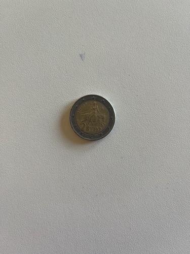 Moneta euro grecia 2002 - moneta,
