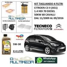 TAGLIANDO 4 FILTRI OLIO