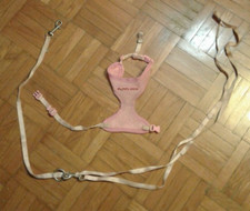 Pettorina con guinzaglio per cucciolo di cane  tg.  12 cm.