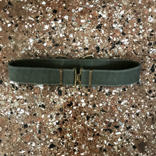 ESERCITO ITALIANO CINTURONE MILITARE ANNI 5060 - 90 centimetri canapa cachi