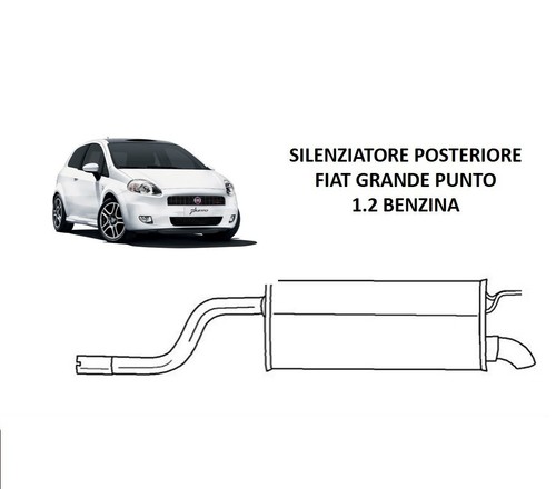 Marmitta silenziatore - marmitta,