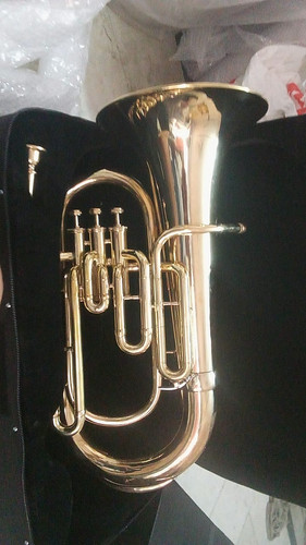 Corno eufonio valvole in - eufonio,