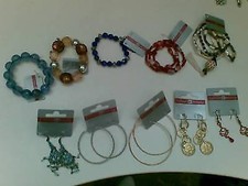 STOCK 10 pz ORECCHINI E