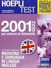 Hoepli Test. 2001 Quiz Per
