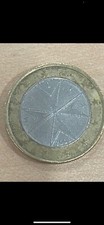 1 euro Malta 2008 con F nella
