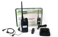WALKIE DUAL BAND VHF/UHF POLMAR DB5-MKII CON 4W TAGLIA RIDOTTA