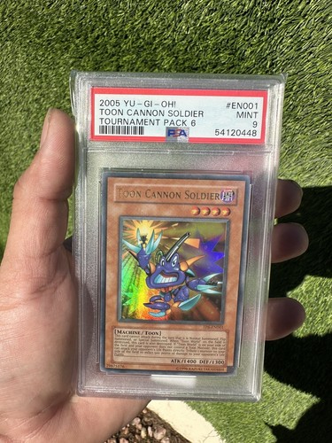Yugioh psa 2005 toon cannon - psa,