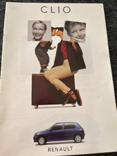 Brochure Renault Clio de 1994