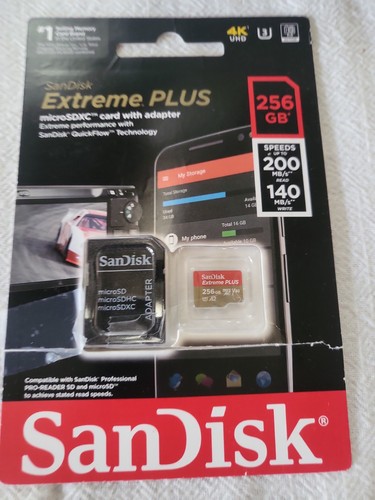 Sandisk 256 extreme plus - sandisk,