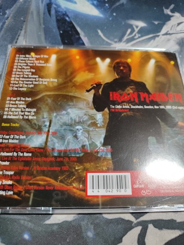 Iron maiden 2xcd 5722 - iron, √5722