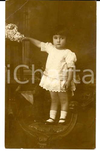 1915 roma bambina sulla - 1915, ca