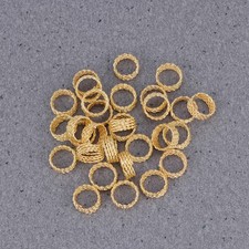  30 PEZZI Estensione Capelli Miss Dreadlock Accessori Dreadlocks Anelli