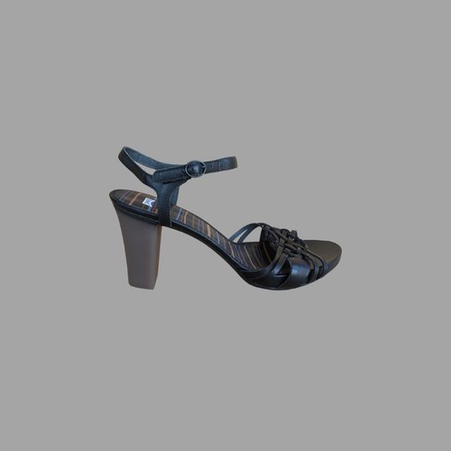 Tacchi donna camper pelle nera