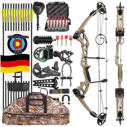 Set arco composto regolabile - composto,
