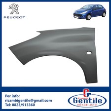 PARAFANGO ANTERIORE SINISTRO CON FORO FRECCIA PEUGEOT 206 PLUS DAL 2009 AL 2013