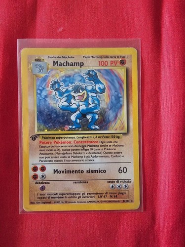 Machamp holo prima edizione - machamp,