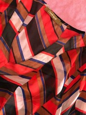 Camicia donna righe fantasia