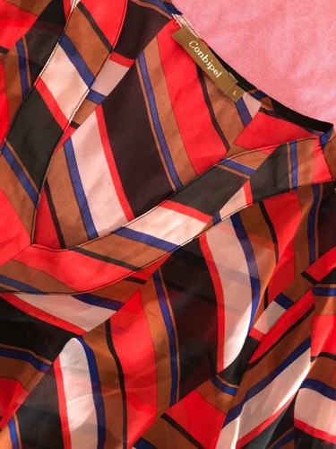 Camicia donna righe fantasia
