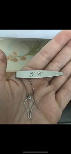 Fermacravatta argento 925 - fermacravatta,