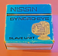NISSIN SYNCRO EYE FLASH SLAVE UNIT. made in Japan, custodia originale, scatola, volantino