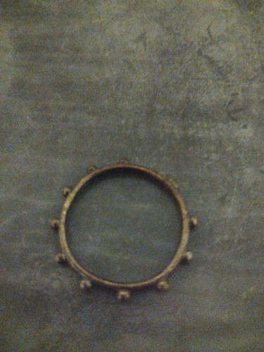 Anello argento rosario - in,