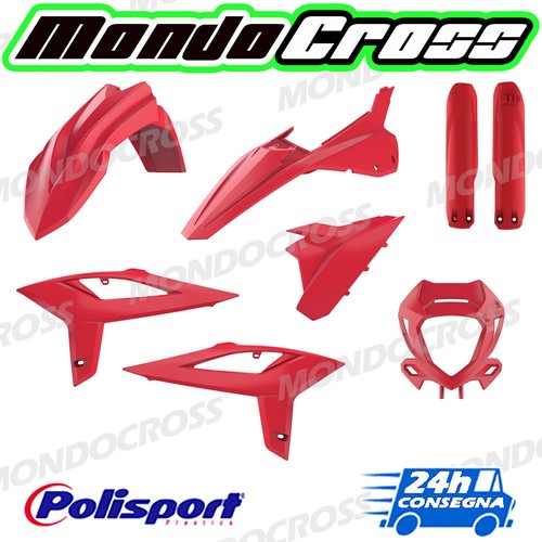 Kit plastiche polisport rosso - kit,