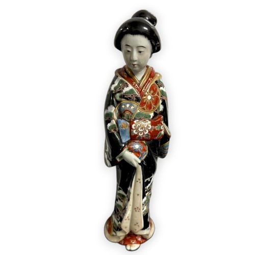 Statua geisha porcellana imari - statua,