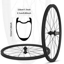 Set ruote carbonio bici mtb