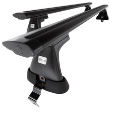 Barre portatutto in alluminio per Volvo S60 Berlina 4p (2010-2018) D nero