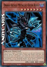 DRAGO ARTIGLI METALLICI OCCHI ROSSI • Super R • ALIN IT025 • 1Ed • Yugioh!