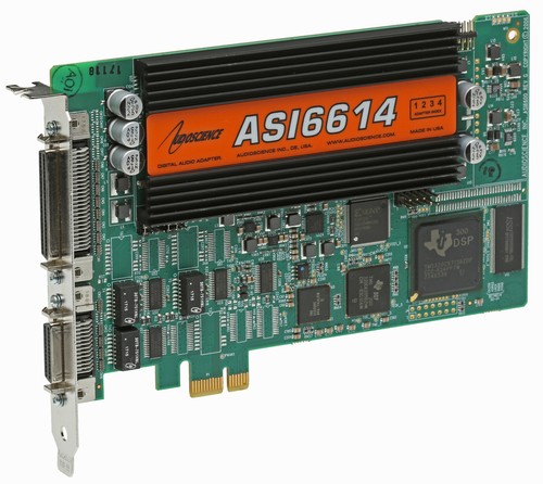 Audioscience asi6614 broadcast - audioscience,
