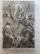 Incisione stampa antica