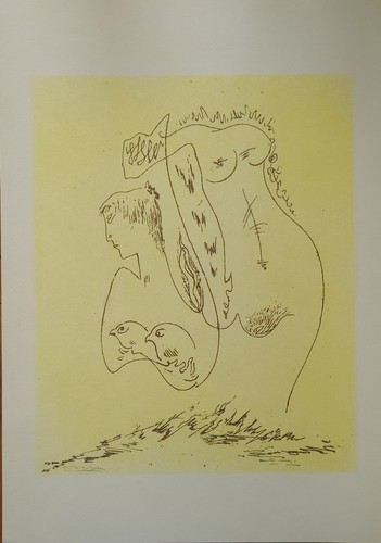 Lithographie andré masson - lithographie,