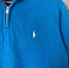 Polo Ralph Lauren blu maglione