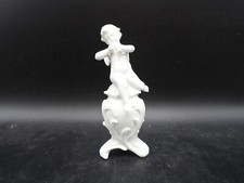 Putti suonatori porcellana bianca Angelo Ginori Capodimonte -  flauti doppi